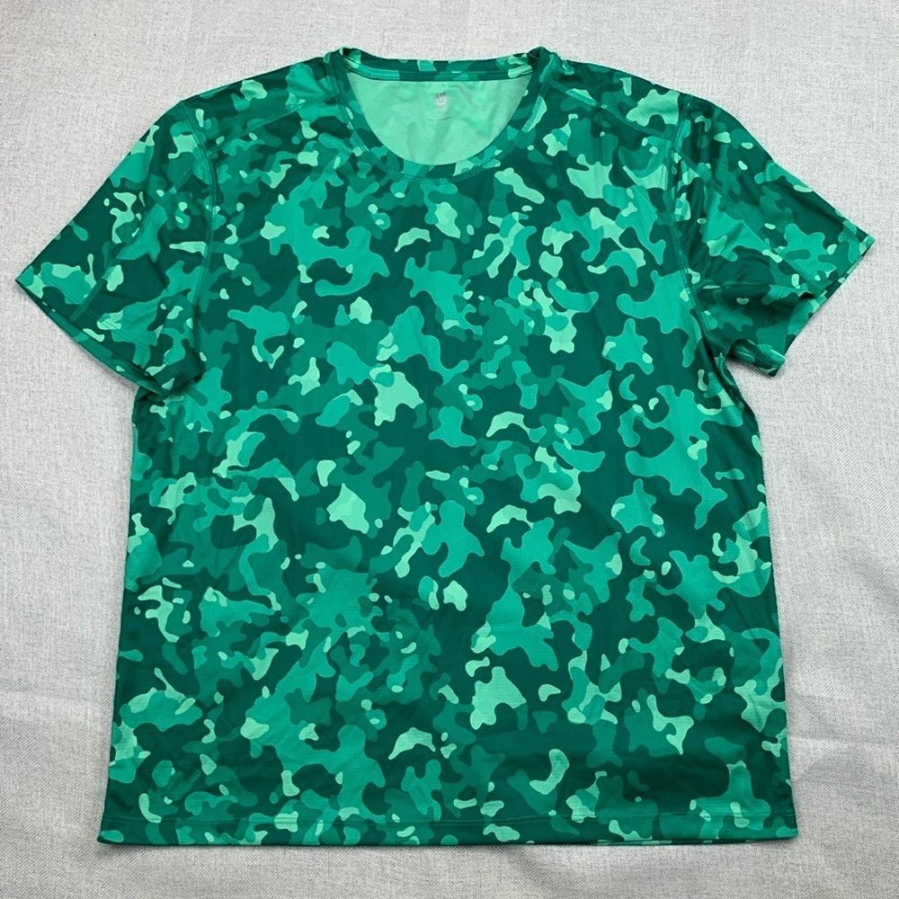 ID Ideology Men's Birdseye Printed Training T-Shirt Size S